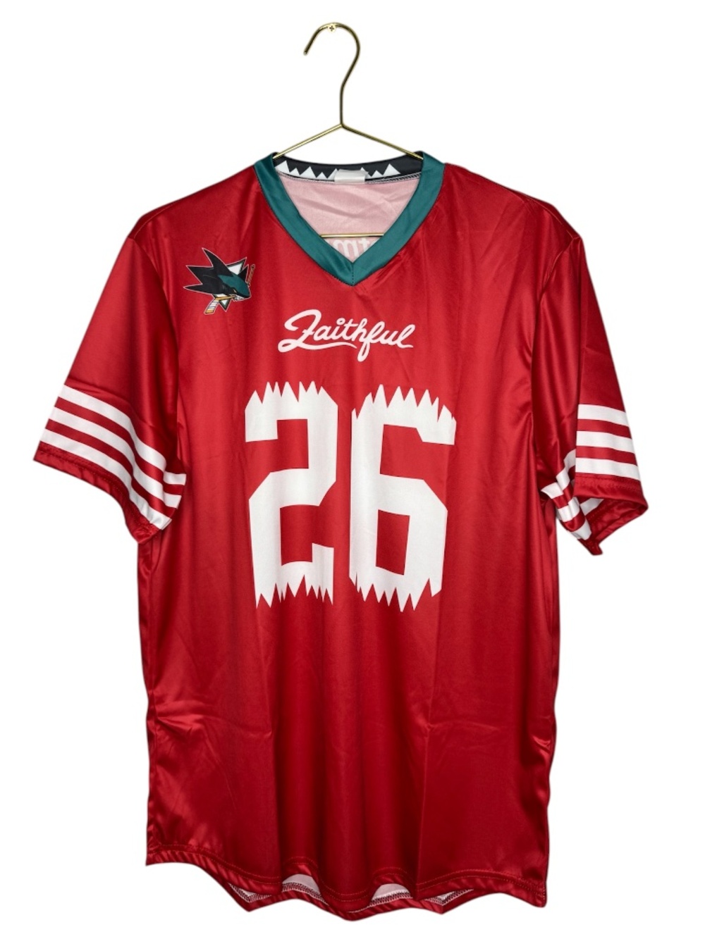 Unisex‎ Adults jersey San Jose Sharks NHL Fan Apparel & souvenirs Size Medium